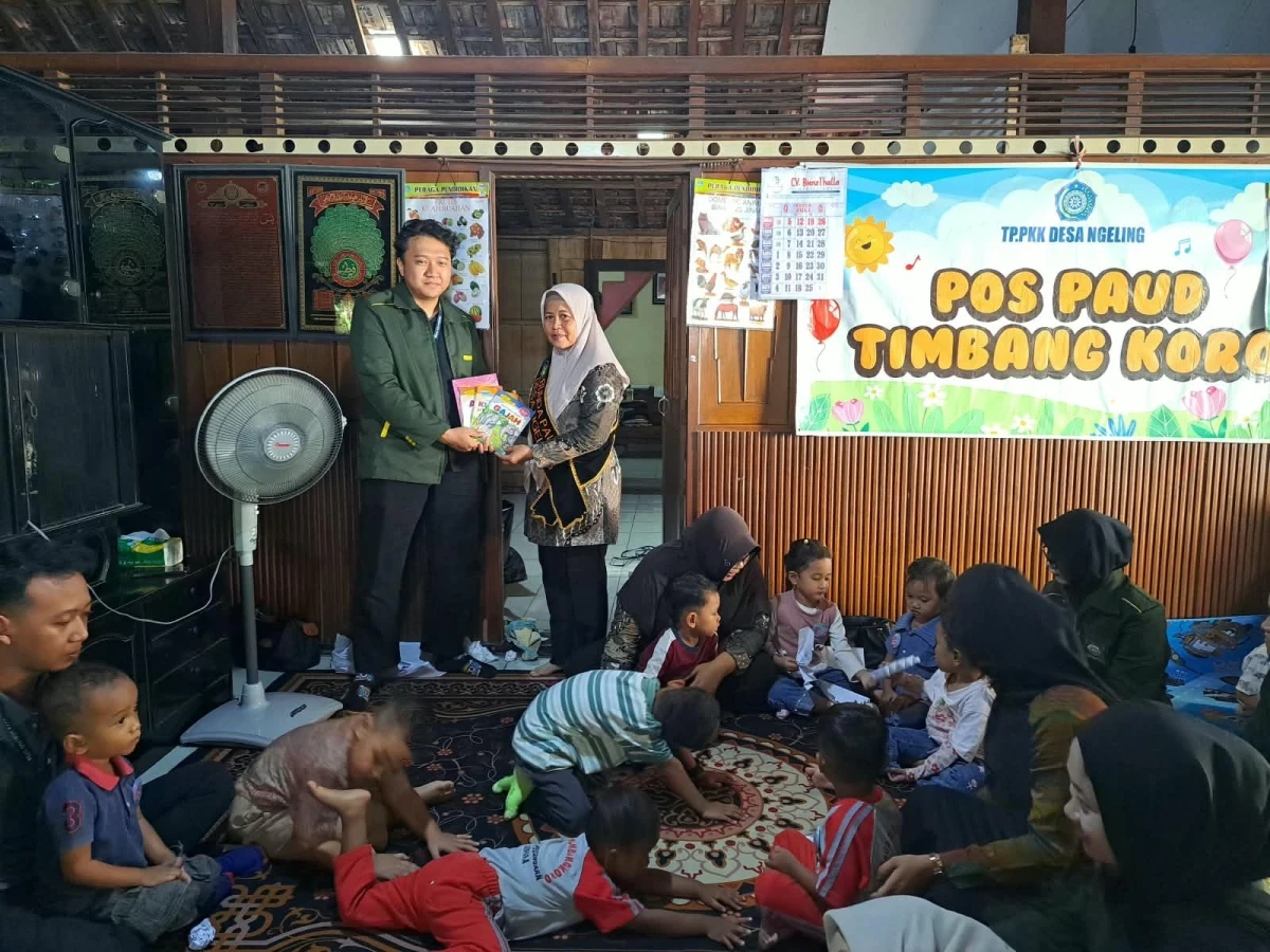 BUNDA PAUD bersama dengan KKN UNISNU JEPARA
