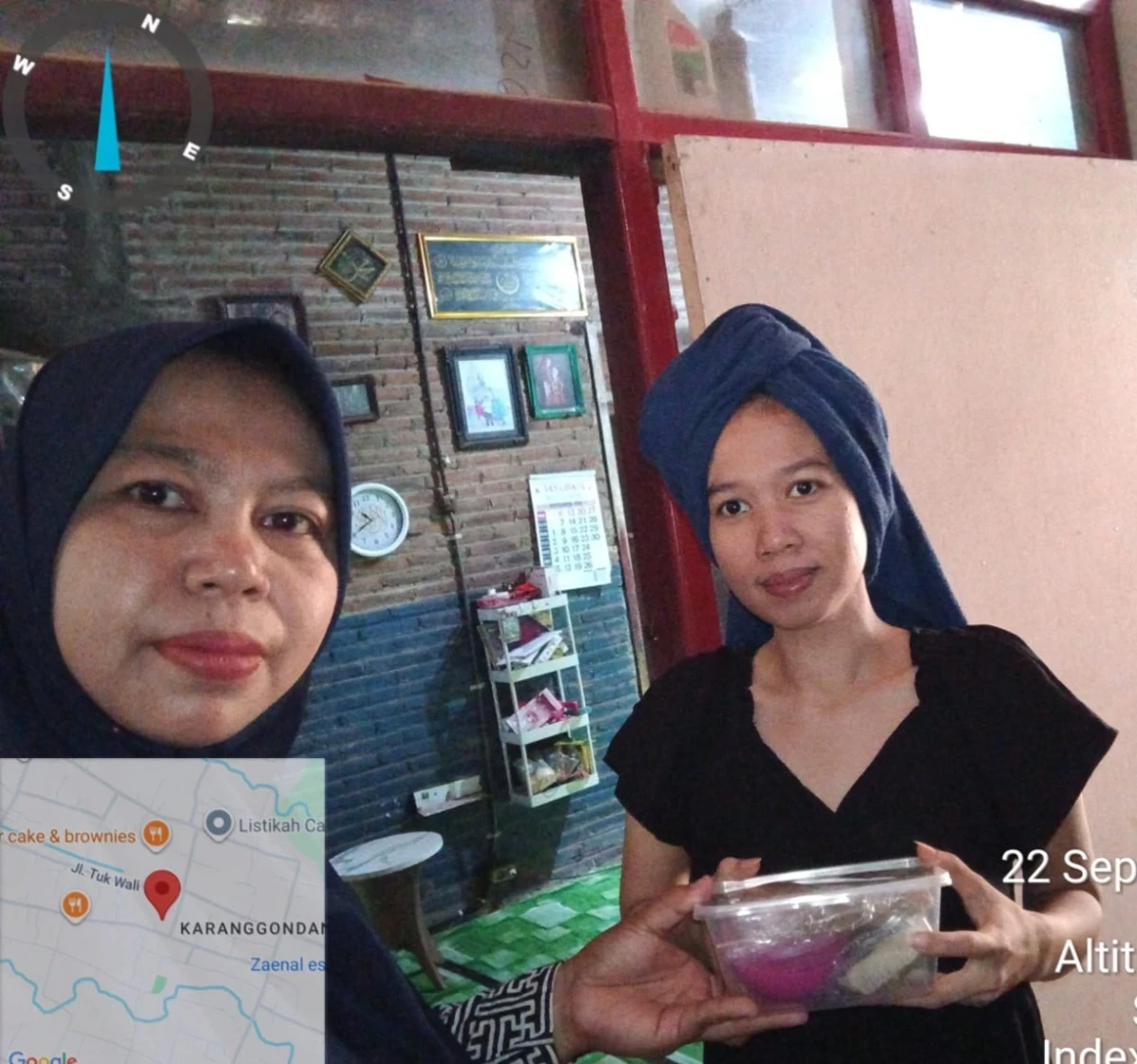 Distribusi PMT Pokja IV TP PKK Desa Karanggondang di RW 04