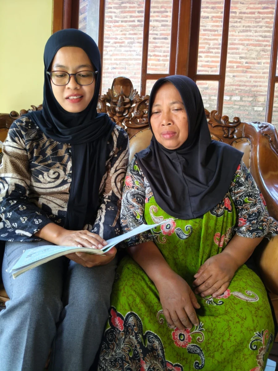 Kunjungan Bu hamil posyandu cempaka 