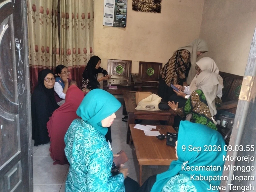 Posyandu 6 SPM Bulan September Sekar Mayang II Desa Mororejo