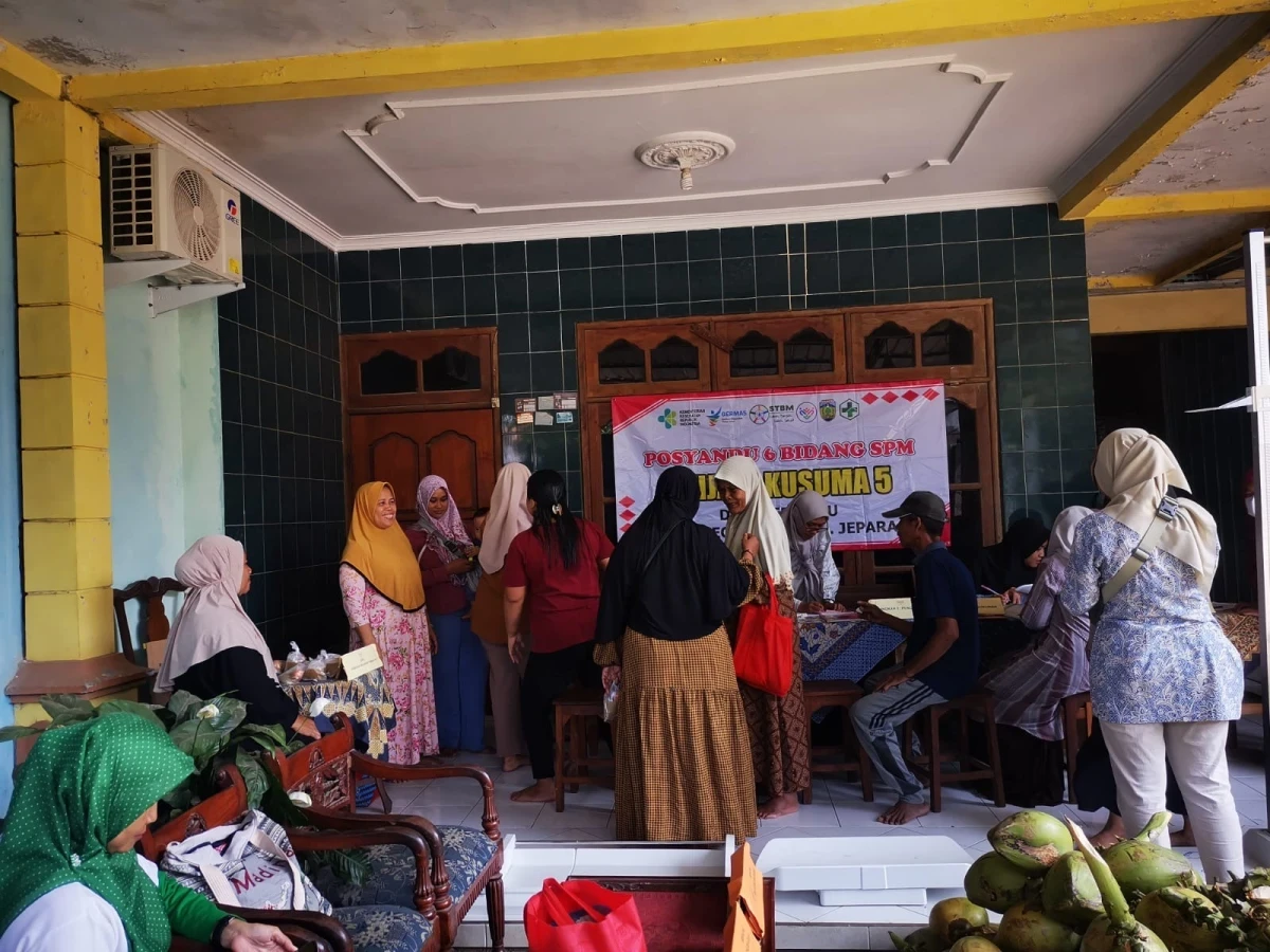 Pelayanan 6 Bidang SPM Posyandu Wijaya Kusuma 5 Bulan September 2026 Desa Lebuawu 