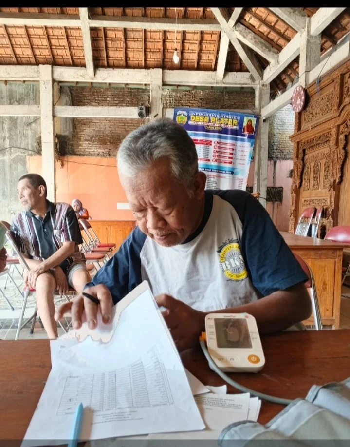 kegiatan  posyandu prolanis 