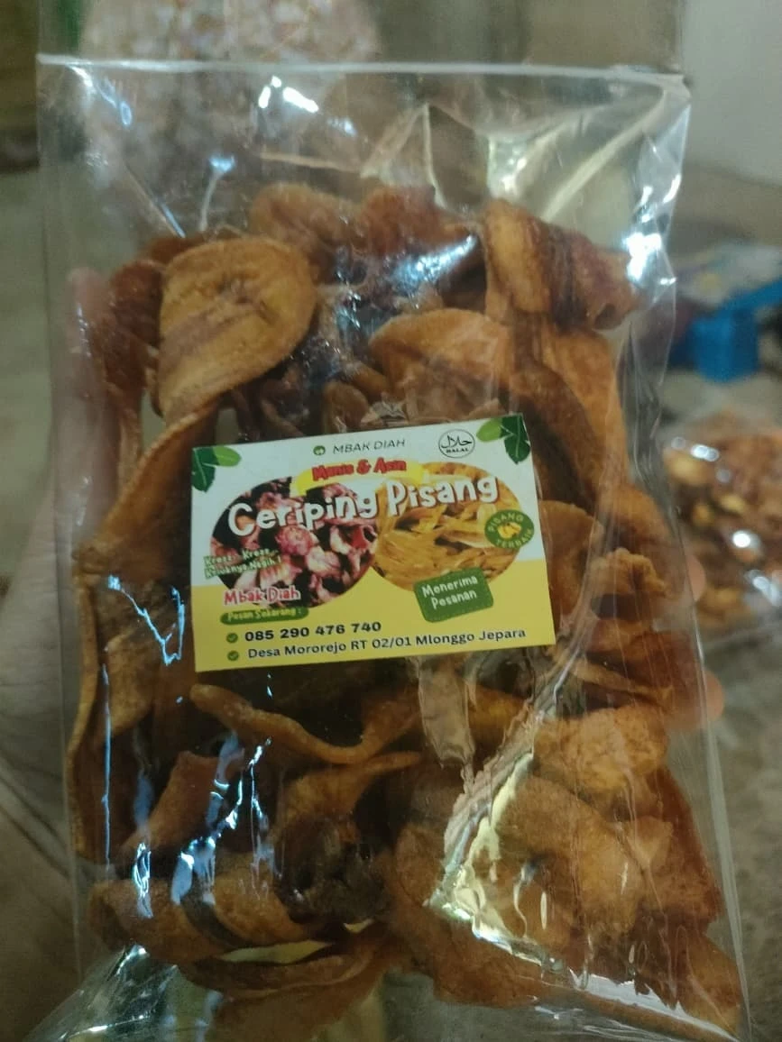 Ceriping pisang manis & asin Mororejo