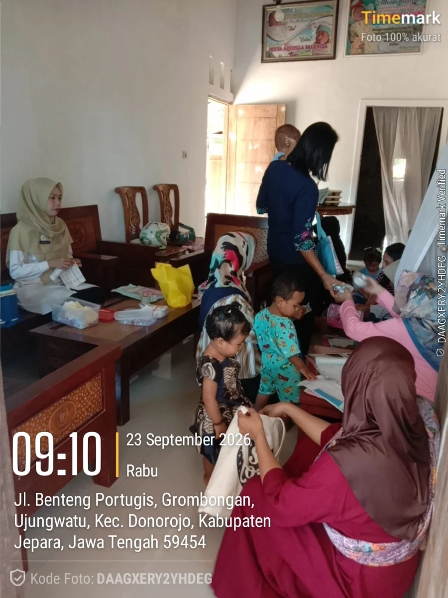 KEGIATAN POSYANDU MEKARSARI II DUKUH SIDOREJO DESA UJUNGWATU