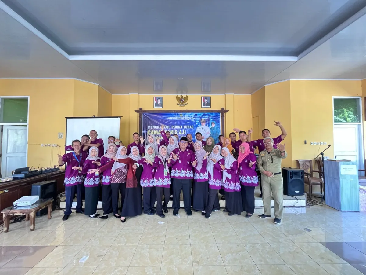 Purna Tugas Camat dan Ketua TP PKK Kecamatan Pakis Aji 