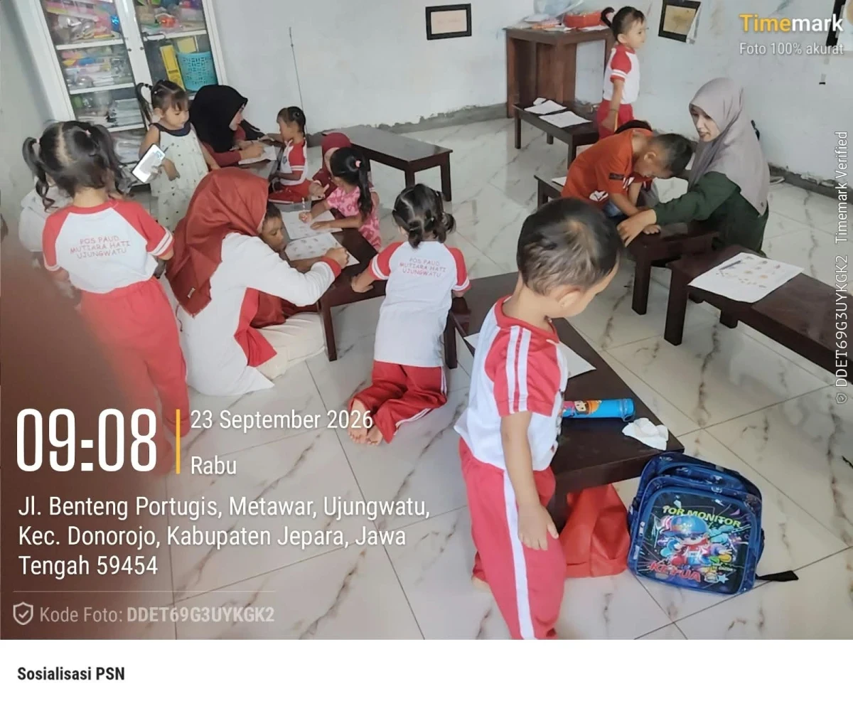 PEMBELAJARAN DI POS PAUD MUTIARA HATI UJUNGWATU