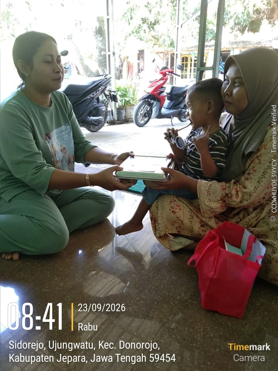PENDISTRIBUSIAN Makan Bergizi Gratis (MBG) DI POS 02 RW 02 SIDOREJO