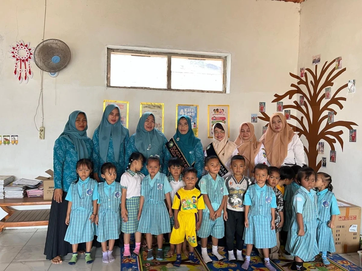 pembinaan TK pertiwi desa semat