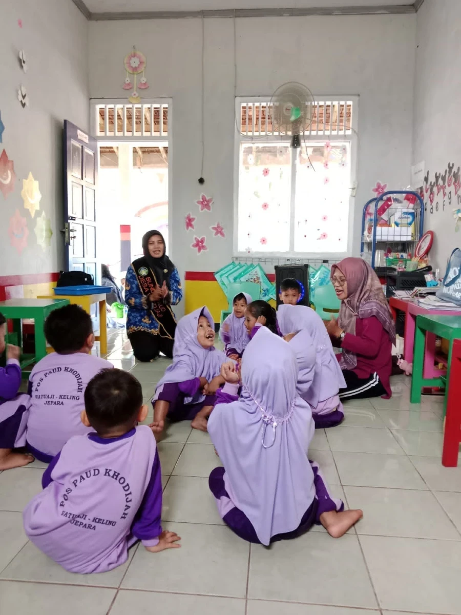Kunjungan Bunda Paud Desa 