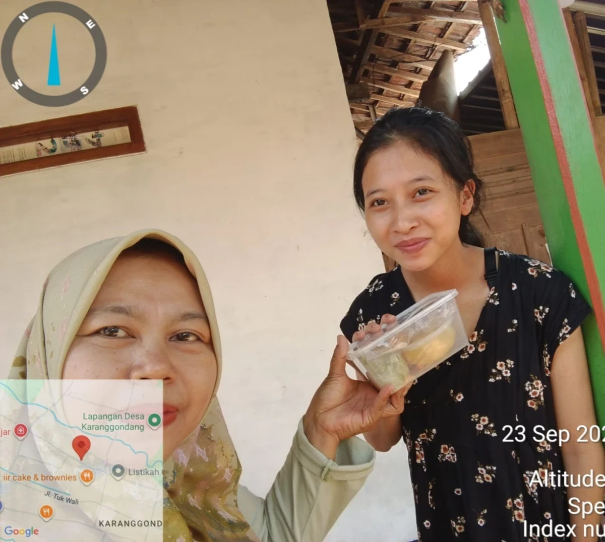 Distribusi PMT Ibu Hamil oleh Pokja 4 di RW 02 Desa Karanggondang