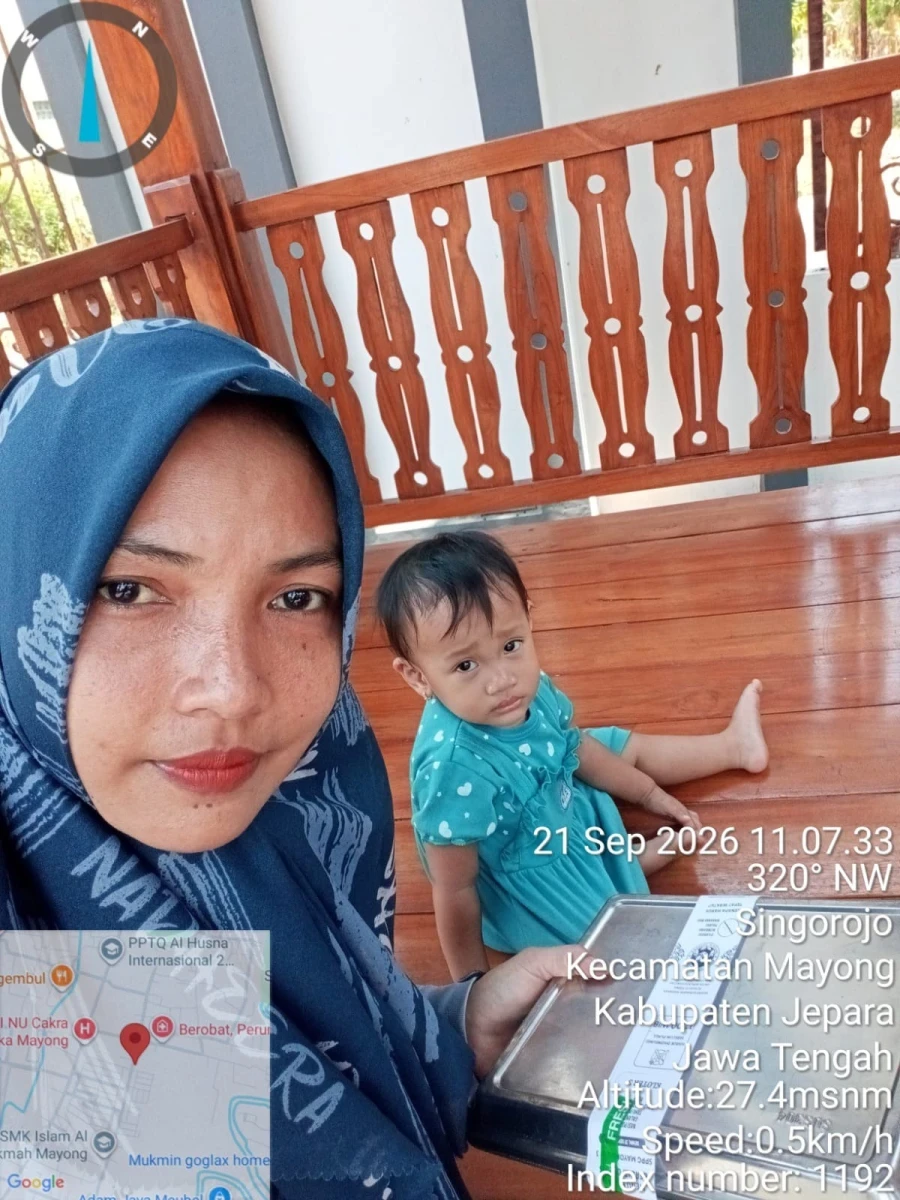 Cerita Kader Posyandu Anggrek 1 Singorojo saat Bagikan Paket MBG Balita