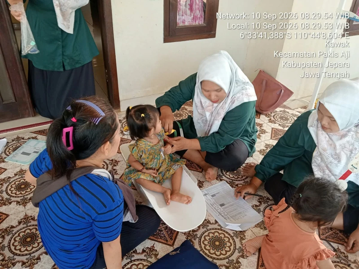 Pelayanan Posyandu Nusa Bhakti 2 Desa Kawak