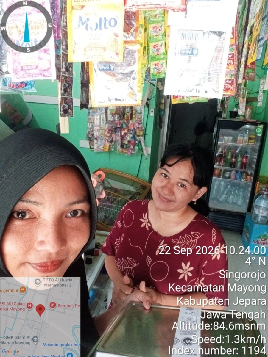 Senyum Bahagia Ibu Menyusui Desa Singorojo Saat Terima MBG di Posyandu Anggrek 1