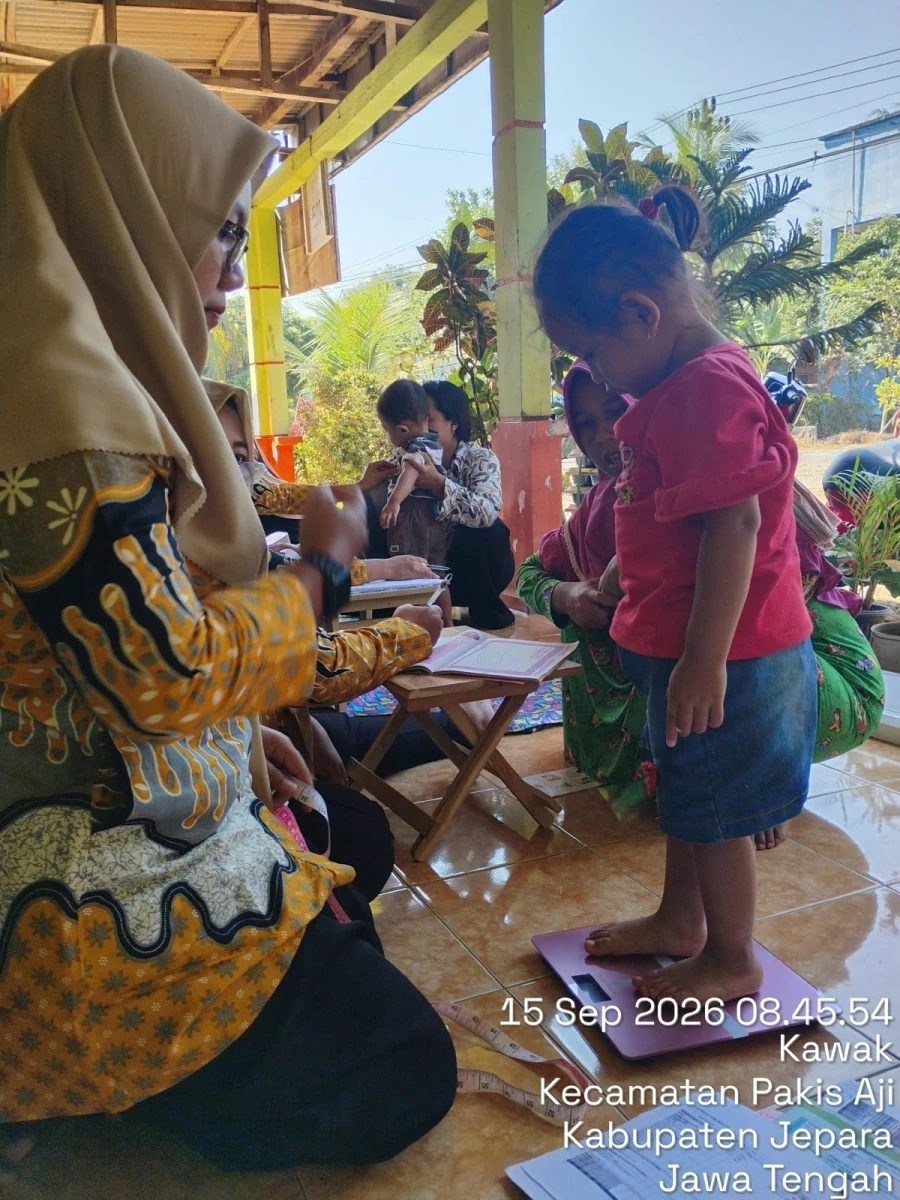 Pelayanan Posyandu Nusa Bhakti 3 Desa Kawak