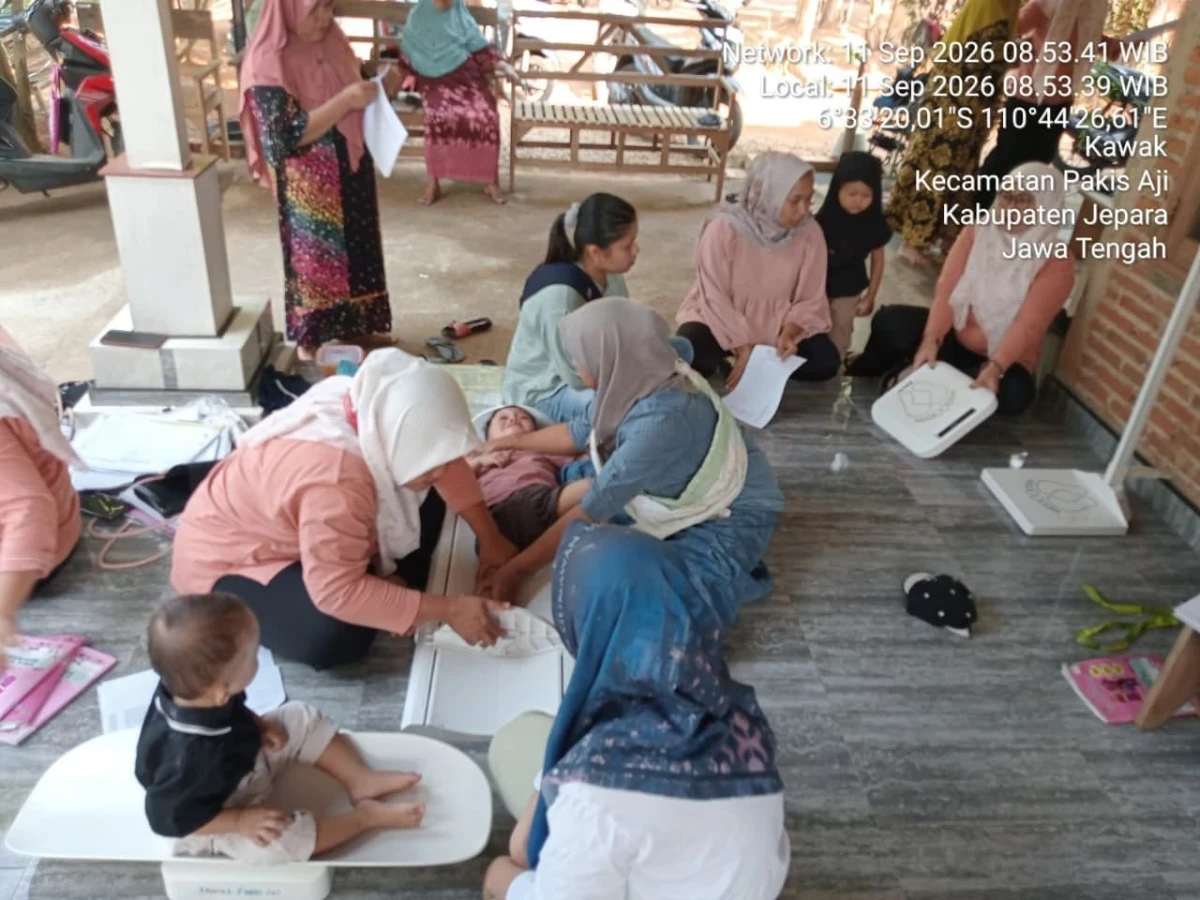 Pelayanan Kesehatan Balita, Dewasa dan Lansia di Posyandu Nusa Bhakti 4 Desa Kawak