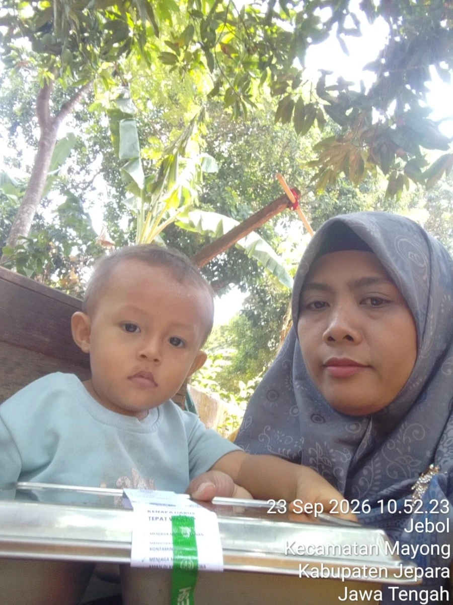 Solusi Gizi Balita, MBG Hadir di Posyandu Dahlia Desa Singorojo