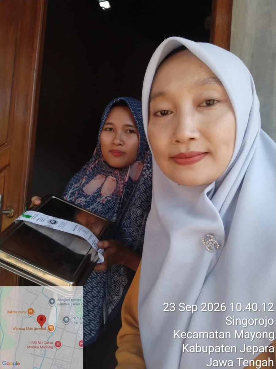 Potret Kebersamaan Kader dan Warga Saat Penyaluran MBG Ibu Menyusi dan Balita di Posyandu Cempaka