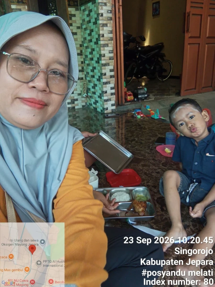 Cegah Kurang Gizi, Kader Posyandu Melati Singorojo Kawal Penyaluran MBG Balita