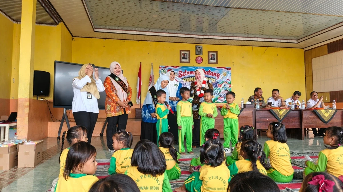 Sapa Bunda PAUD kecamatan Kedung, Edukasi Kesiapsiagaan Terhadap Bahaya Kebakaran bagi anak usia dini 