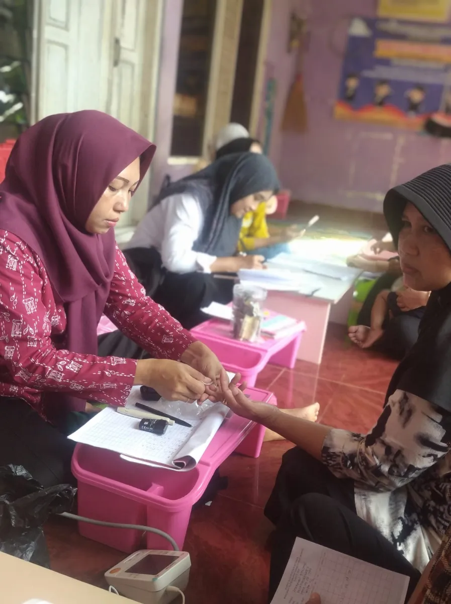 Pelaksanaan Posyandu Harapan Bakti 5