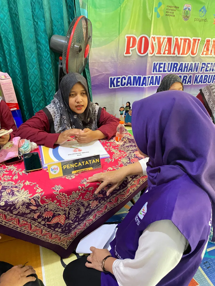 Pembinaan di Posyandu Ananda 2 Kelurahan Pengkol