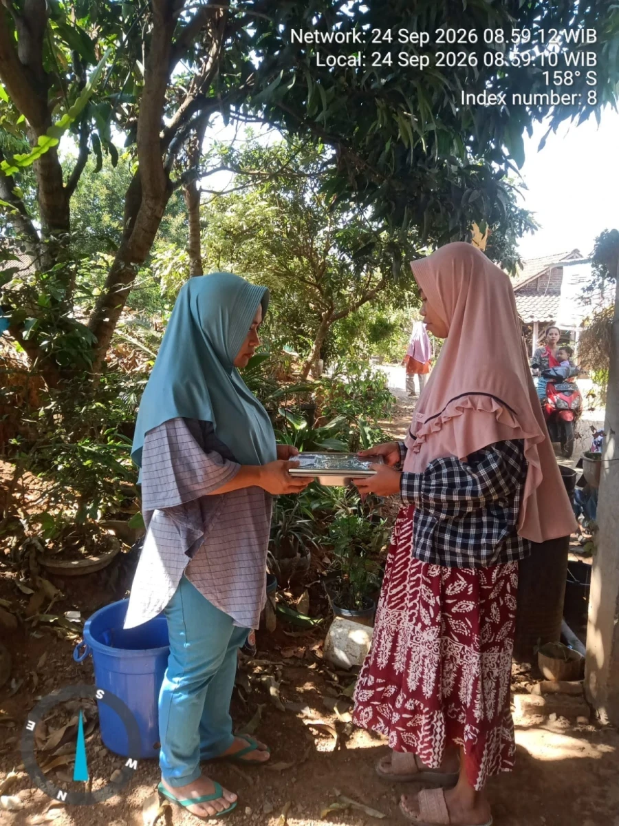 Pembagian MBG ke dukuh godang
