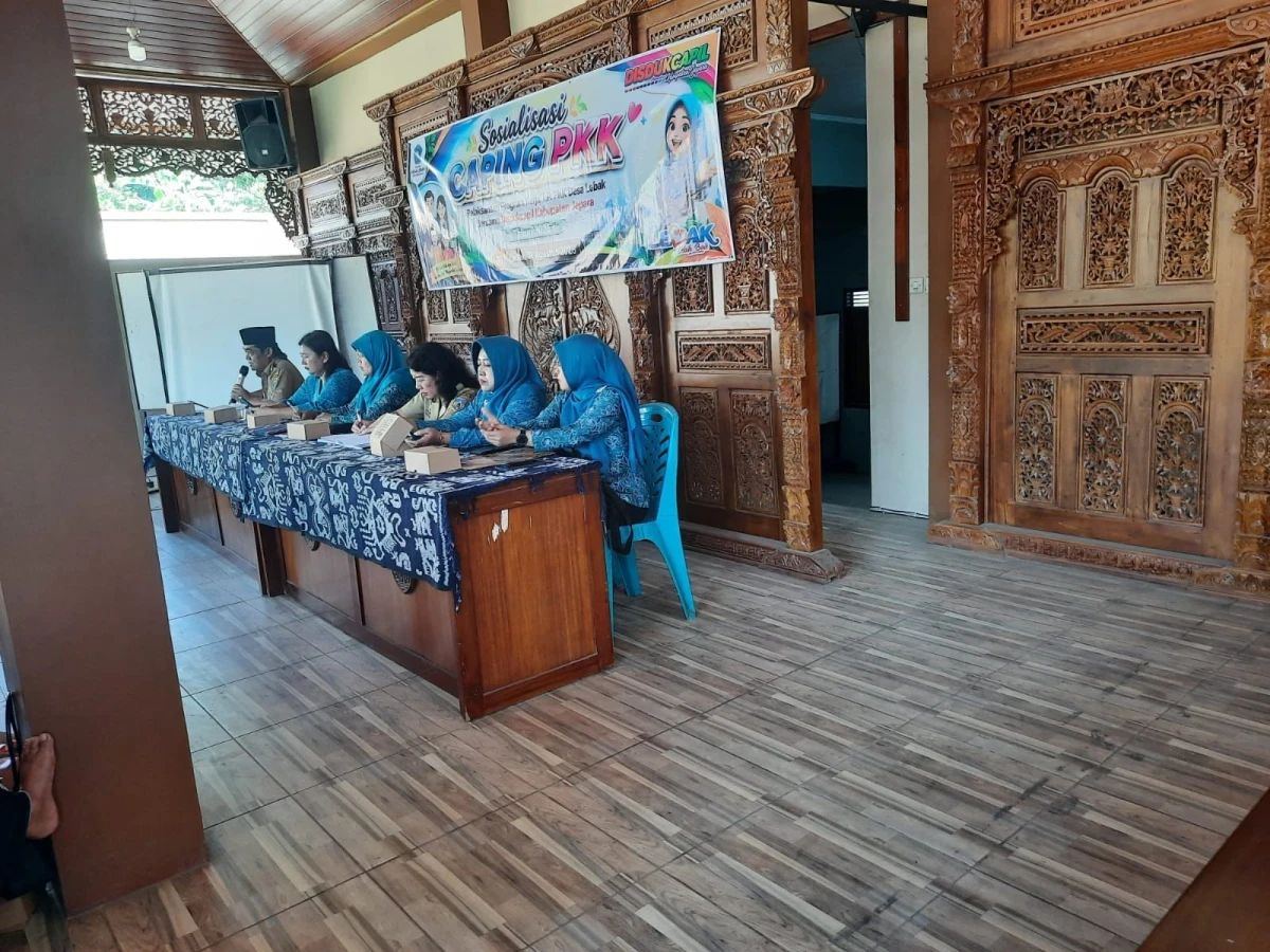 sosialisasi caping PKK pokja 1