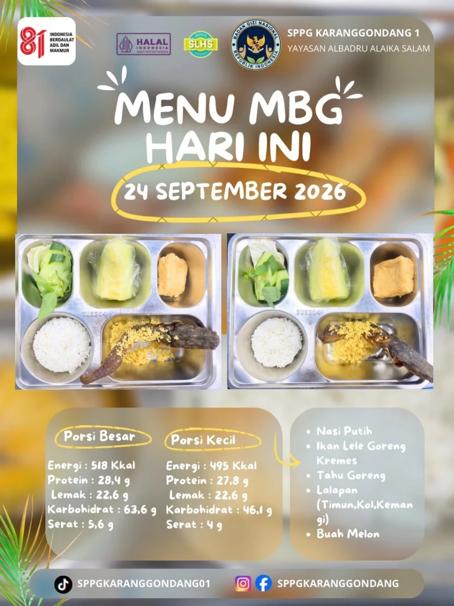 Distribusi MBG di Posyandu Harapan 8 RW 2 Karanggondang Menu Gizi Seimbang untuk Ibu Hamil, Ibu Menyusui, dan Balita