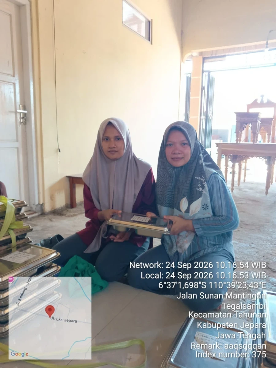 Penyaluran MBG bagi Ibu Hamil di Posyandu Kasih Ibu 2 Desa Tegalsambi