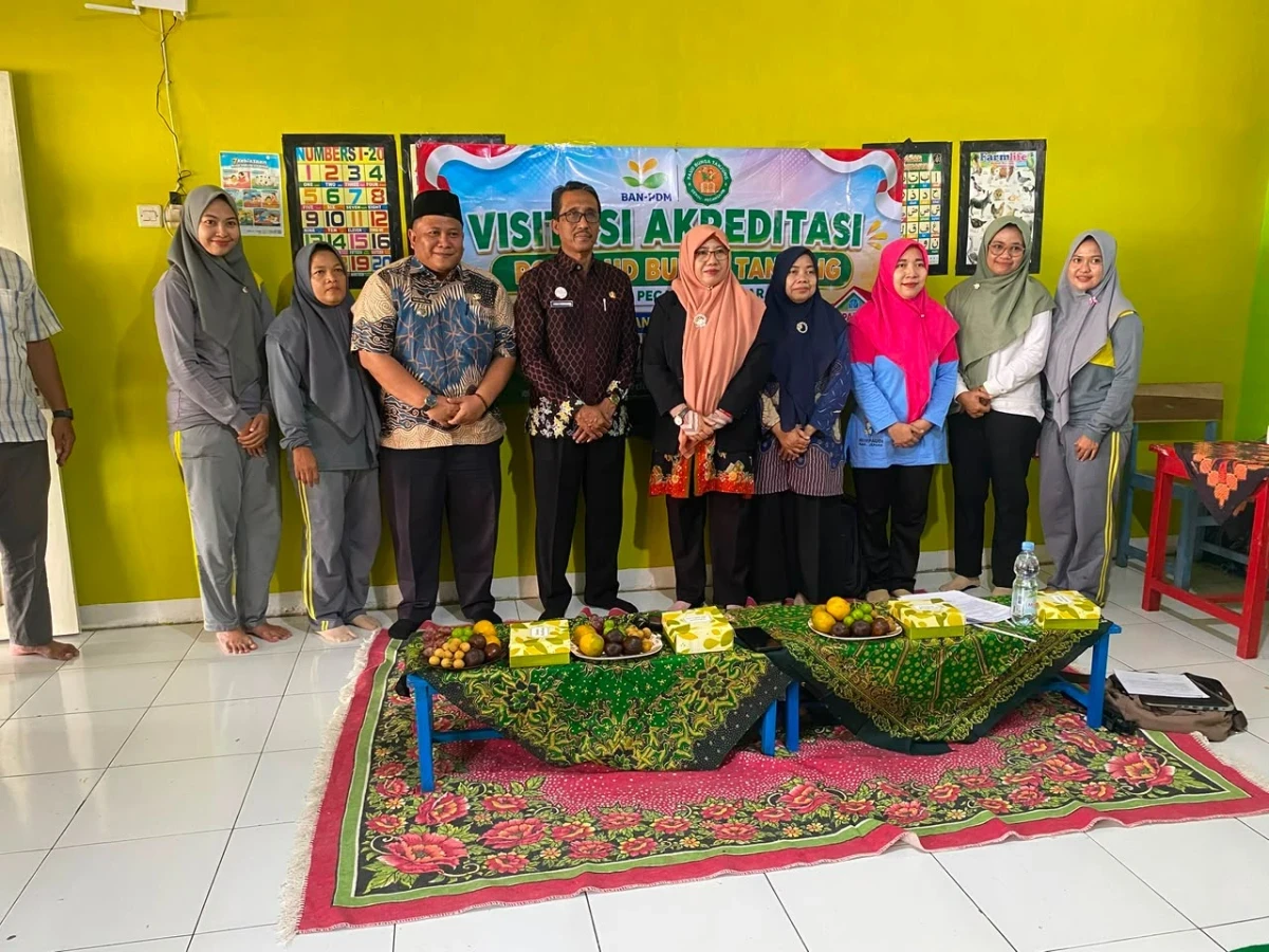 Akreditasi PAUD Bunga Tanjung Desa Gerdu