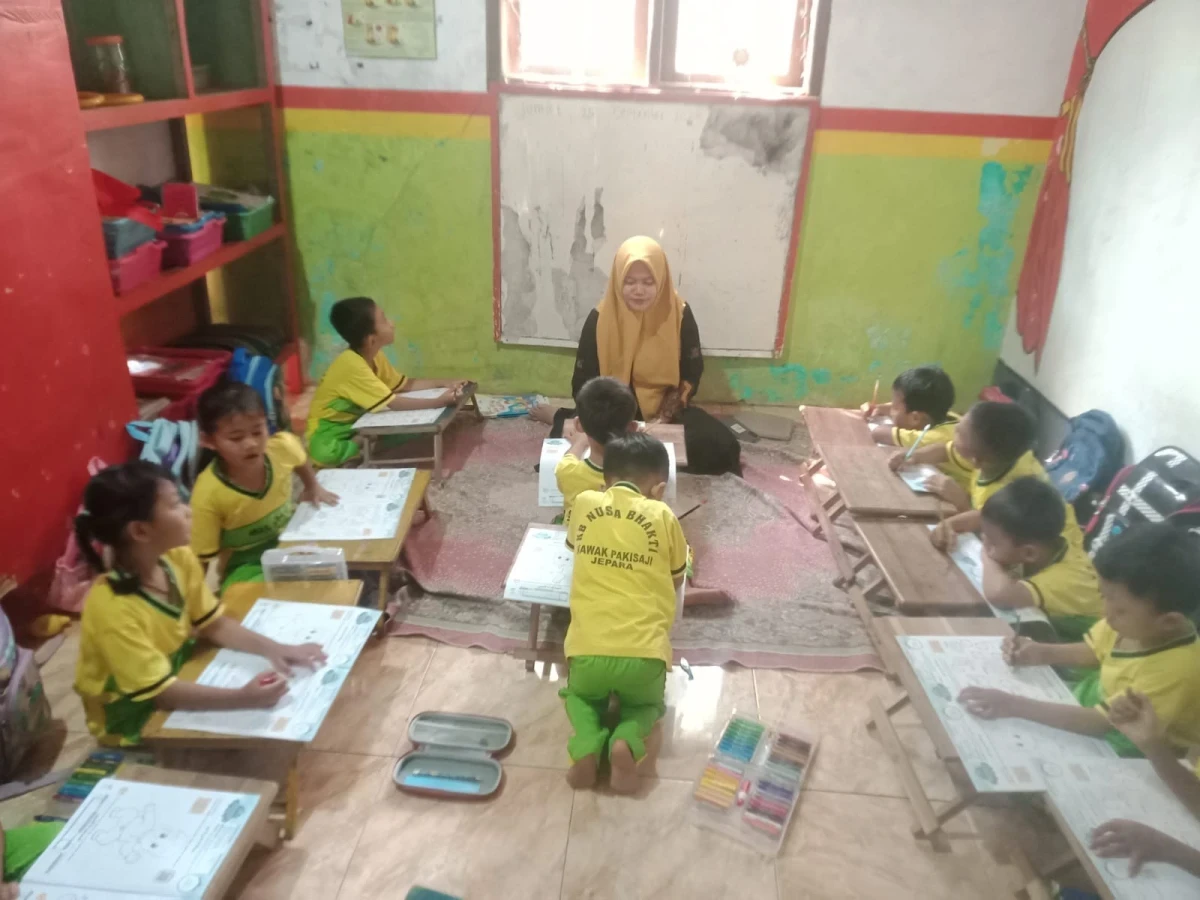 Pokja II TP PKK Desa Kawak Laksanakan Kunjungan Pembelajaran ke KB Nusa Bhakti