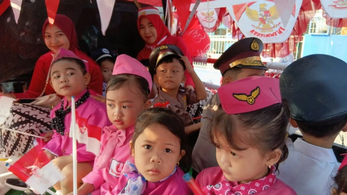 Lomba Karnaval PAUD & TK se-Kecamatan Pecangaan dalam rangka HUT RI