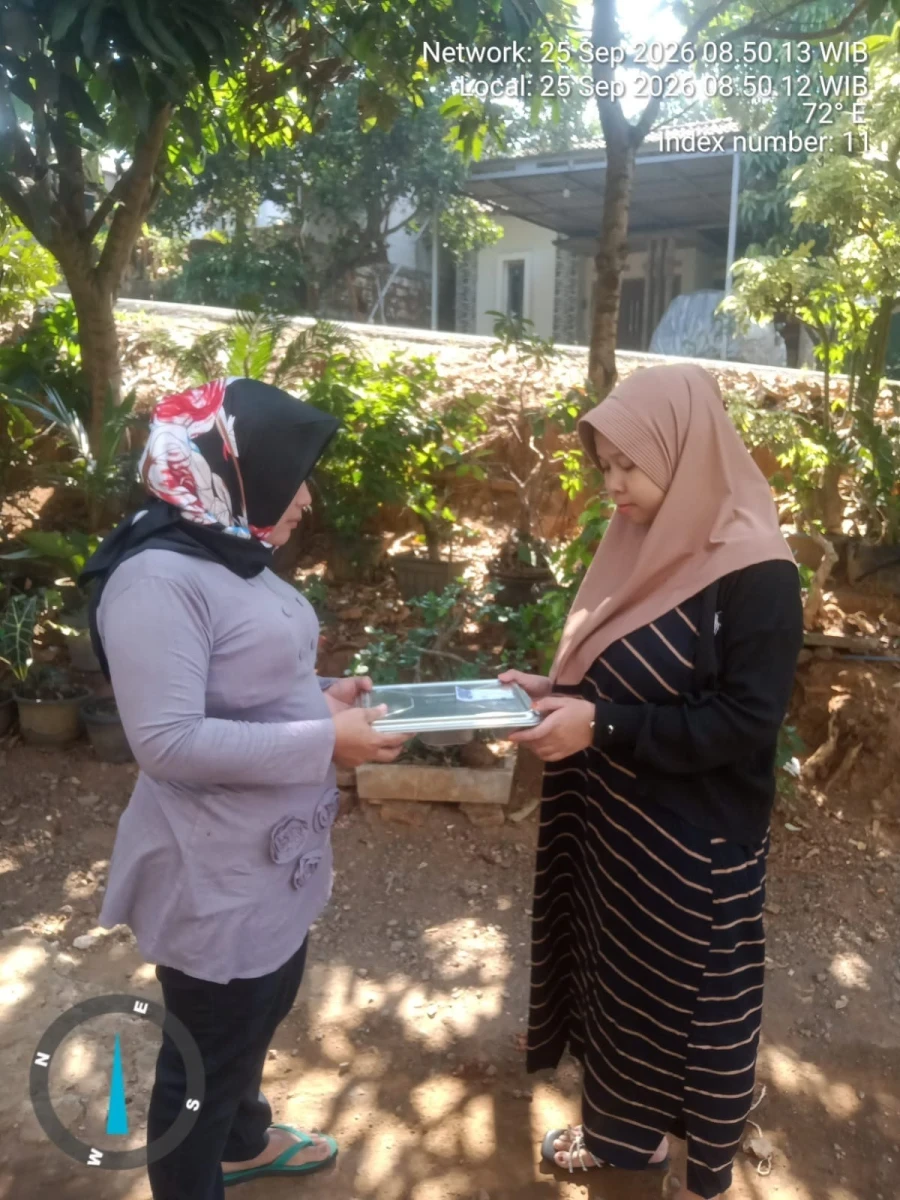 Pembagian MBG ke dukuh godang