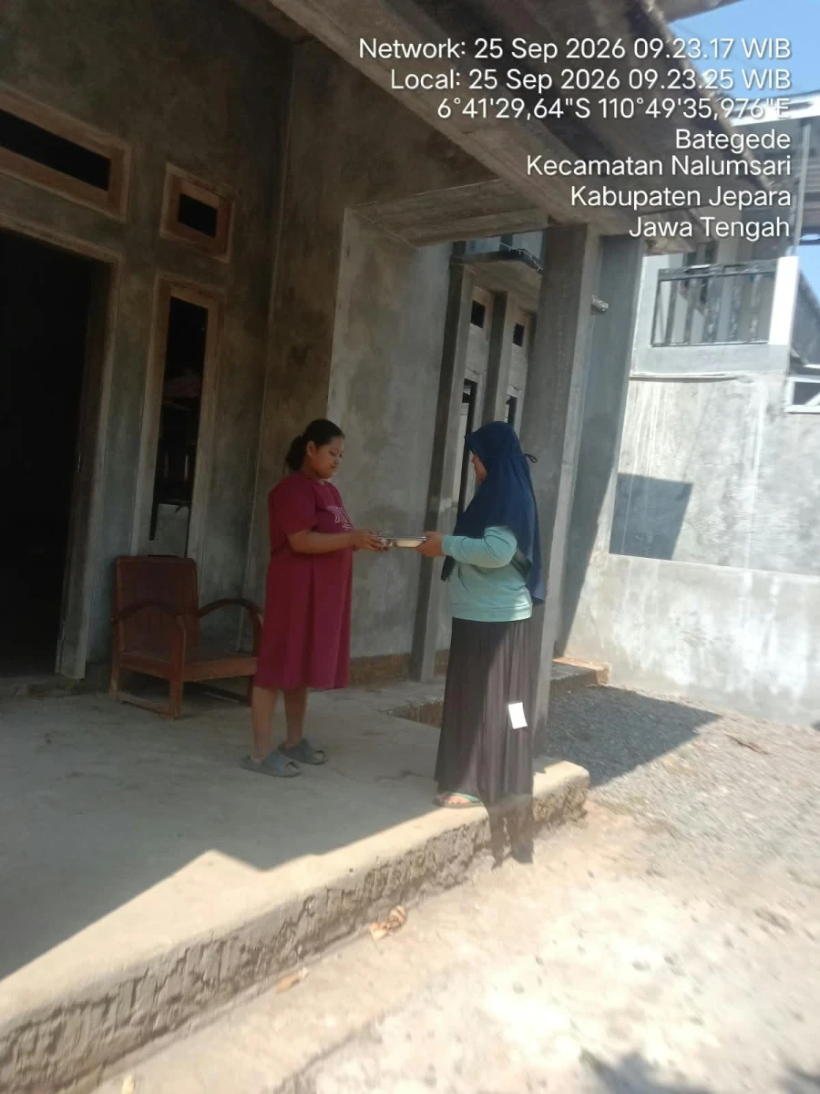 Pembagian MBG ke dukuh krajan