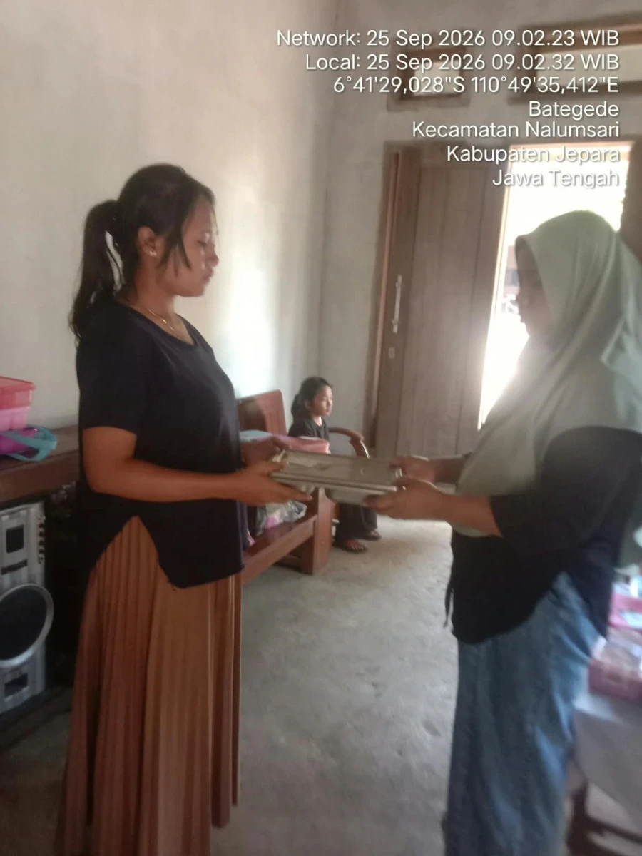 Pembagian MBG ke dukuh krajan