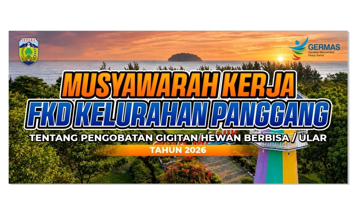MUSYAWARAH KERJA FKD KELURAHAN PANGGANG,membangun bersama gerakan masyarakat hidup sehat