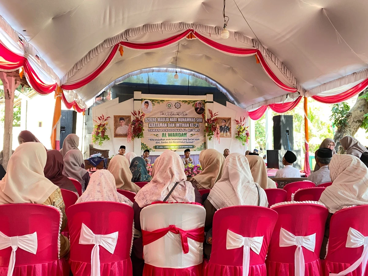 Dzikro Maulid Nabi Muhammad SAW Khatam dan Imtihan Ke 21an dan 