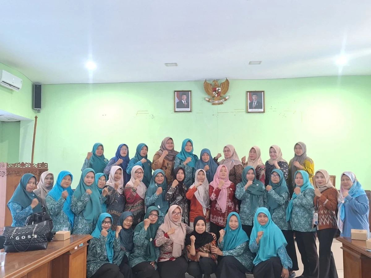 Pokja III TP PKK Kecamatan Mlonggo Ikuti Technical Meeting Lomba Masak Ikan Tingkat Kabupaten Jepara