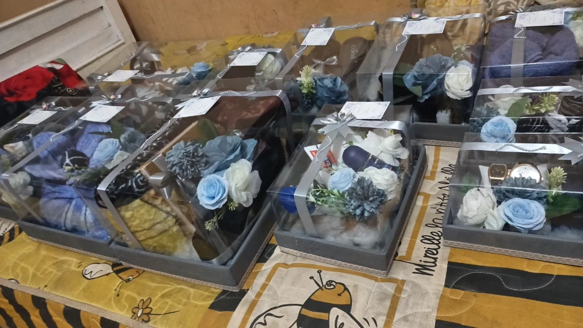 Kegaiatan UMKM dibidang jasa di desa geneng