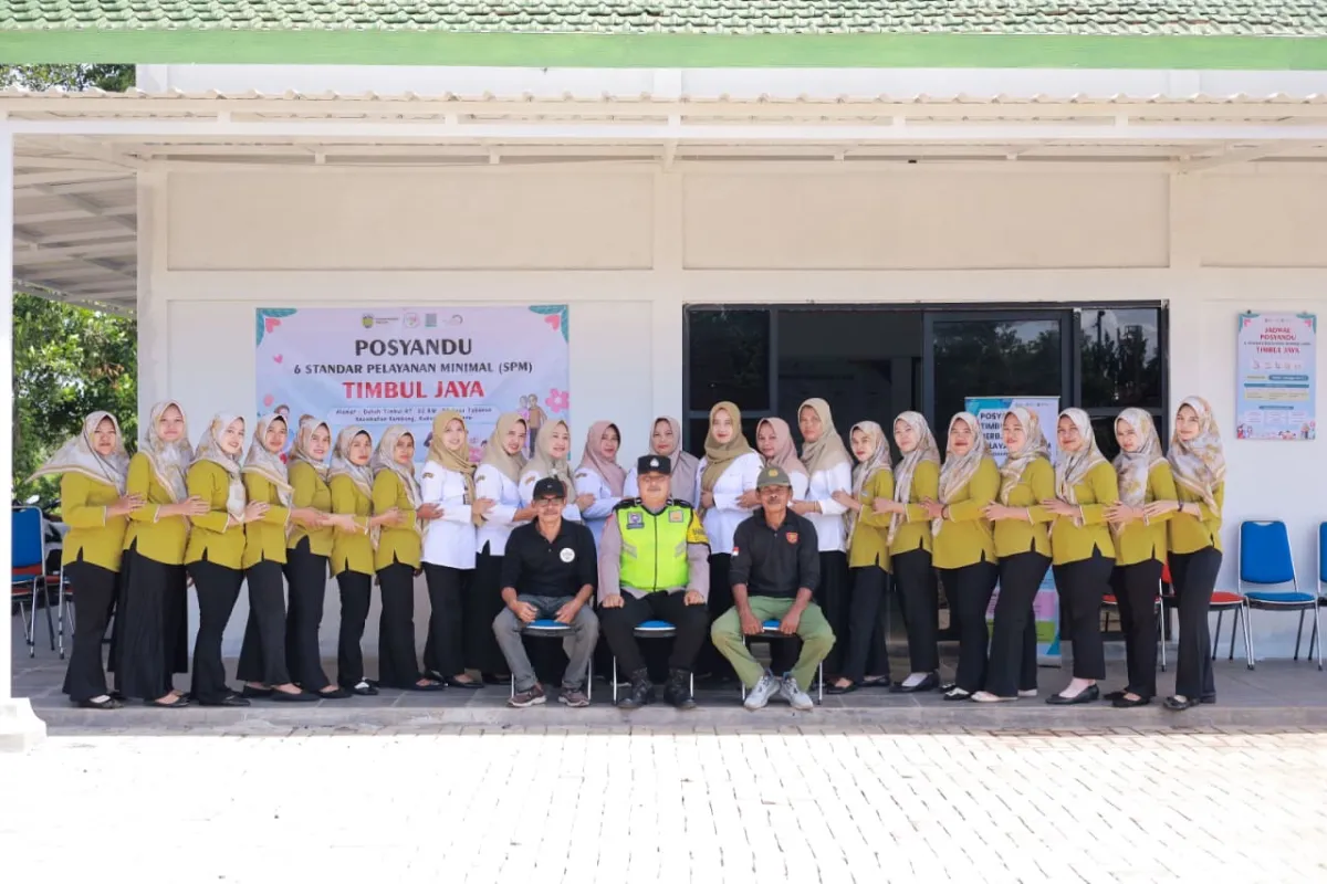Kunjungan dalam Rangka Hari Posyandu di Posyandu 6 SPM Timbul Jaya 