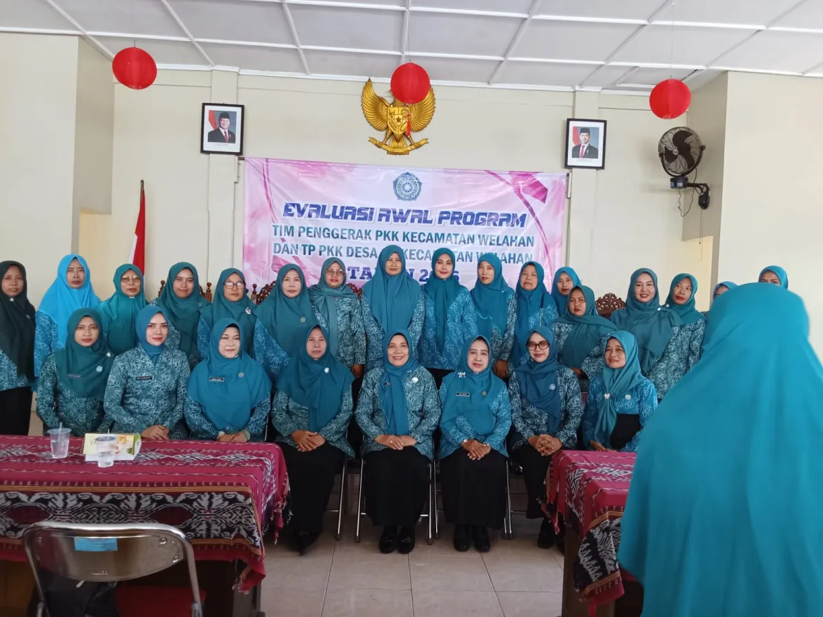 Evaluasi Awal Program PKK tahun 2026 Desa Ketilengsingolelo di Pendopo Kecamatan Welahan