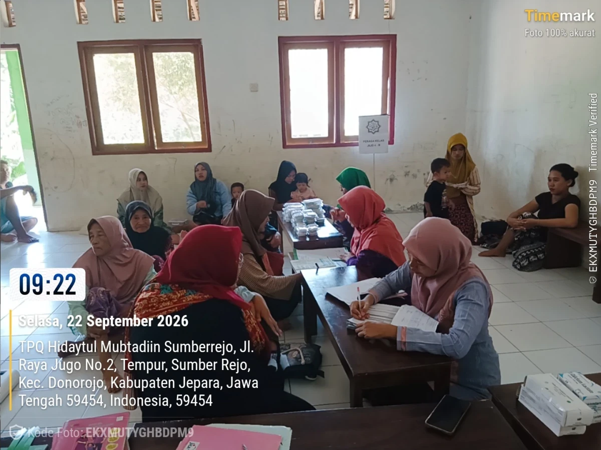 POSYANDU NGUDI WARAS 1 DESA SUMBERREJO