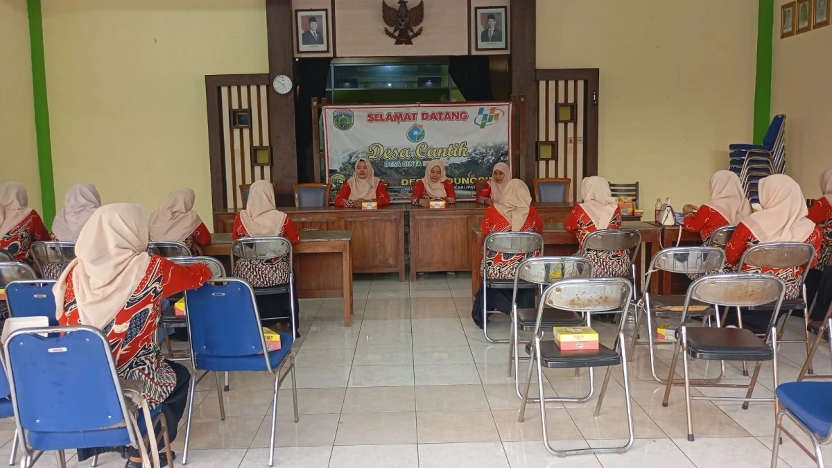 Rapat pembinaan rutin tp pkk desa kedungcino bulan September 2026