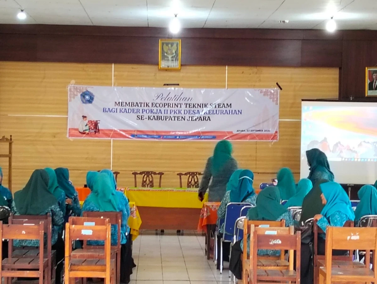 Pelatihan Membatik Ecoprint Teknik Steam Tahun 2026