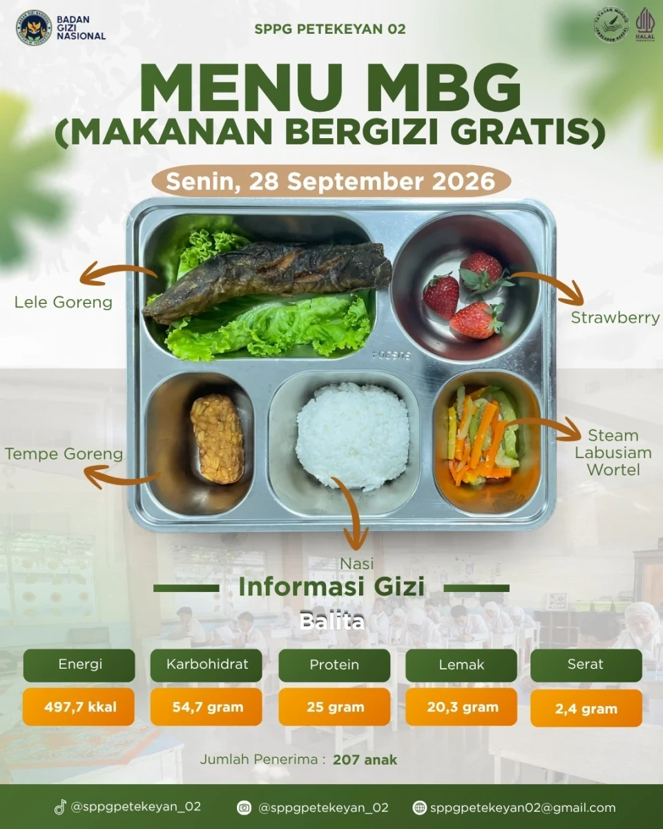 Tp.pkk platar salurkan makanan bergizi gratis