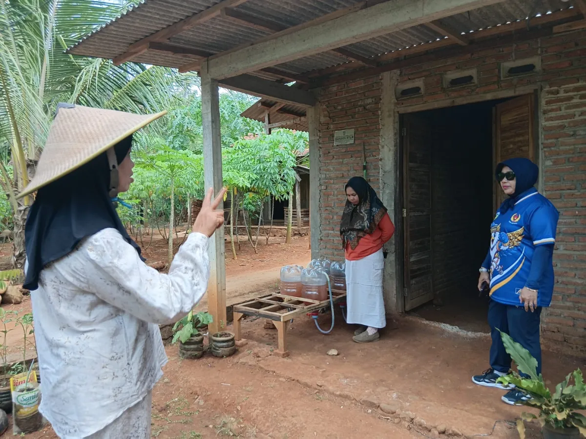 Kegiatan Monitoring Persiapan Lomba Aku Hatinya PKK