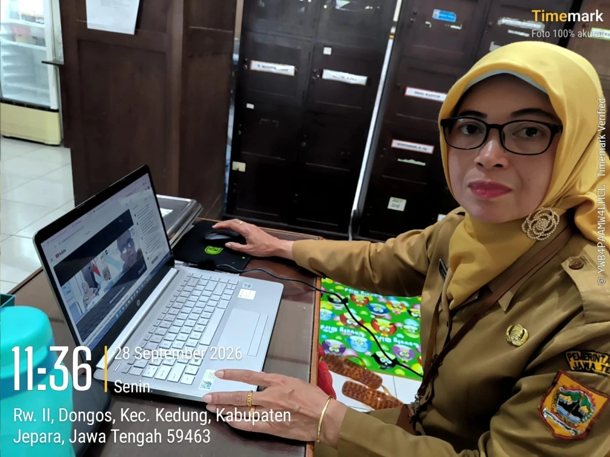 TP Posyandu Kecamatan Mlonggo Ikuti Sosialisasi Tata Cara Pemberian Nomor Registrasi Posyandu