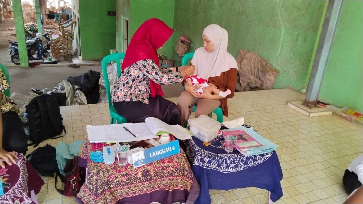 Pelayanan Posyandu di Posyandu Kasih Ibu 5 Desa Senenan