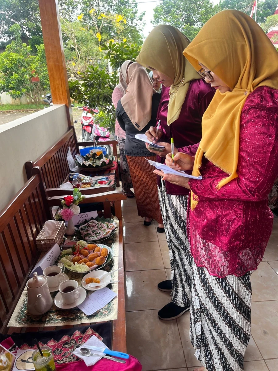 TP PKK Desa Kaligarang Pokja 3 Mengadakan Lomba Masakan Berbahan Non Beras
