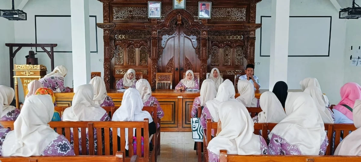 Pertemuan Rutin TP PKK Desa Kaligarang (Sosialisasi Dan Pembinaan Pos PAUD dari POKJA II)